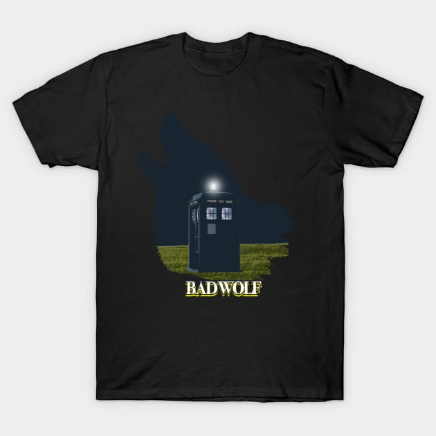 DOCTOR WHO: BAD WOLF T-Shirt by Gallifrey1995